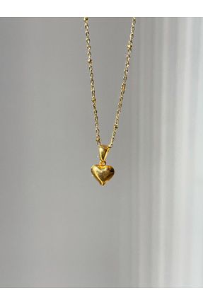 گردنبند استیل ( فولاد ) زرد استیل (فولاد) Harlofia Jewelry - کد 890301002
