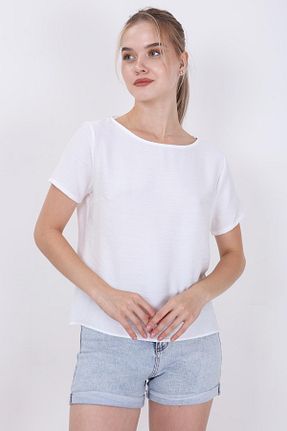 بلوز نباتی زنانه ساده Vitrin - کد 318326944