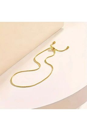 خلخال جواهر طلائی زنانه روکش طلا Minnoş Dükkan - کد 890304806