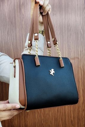 کیف دستی مشکی زنانه سایز متوسط Miami Polo Club - کد 891129801