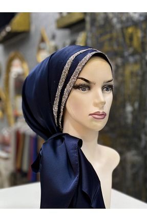 شال سرمه ای زنانه zagreus - کد 890352235
