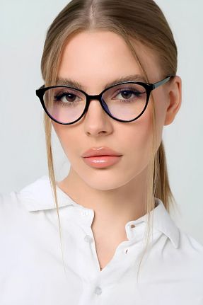 عینک آفتابی رنگی زنانه 50 Chunky Frame - کد 890160657