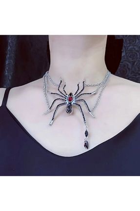 گردنبند جواهر زنانه برنجی TAKİŞKO - کد 890368261
