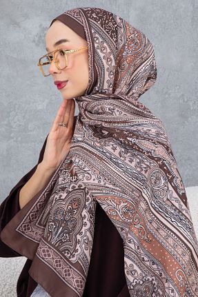 شال رنگی زنانه پنبه ای m moon scarf - کد 890399231