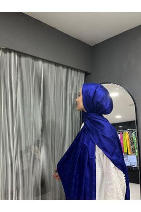 روسری آبی İpek Jakar SHAWL SECRET - کد 869362909