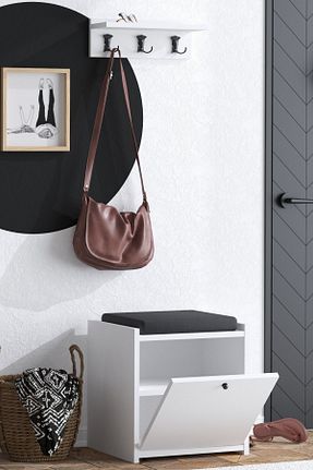 جا کفشی سفید Suntalam Decormet - کد 713187962
