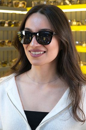عینک آفتابی طوسی زنانه UV400 Armani Exchange - کد 871322874