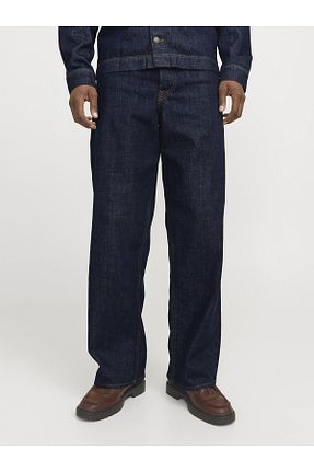 شلوار جین آبی مردانه پارچه Jack & Jones - کد 890415225