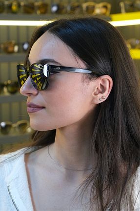 عینک آفتابی طوسی زنانه UV400 Armani Exchange - کد 871322874
