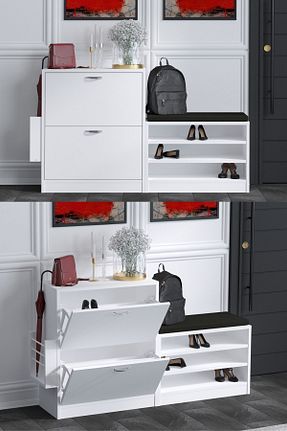 جا کفشی سفید Suntalam Decormet - کد 4486385