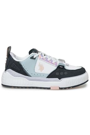 کفش اسنیکر سفید زنانه بند دار U.S. Polo Assn. - کد 822622618
