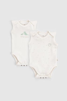 بادی و سرهمی نوزادی نباتی بچه گانه %100 پنبه ارگانیک Little Gusto - کد 892620391