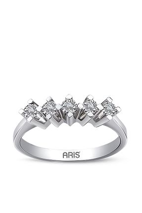 انگشتر برلیان متالیک 8 عیار Ariş - کد 874356724