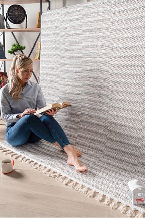 فرش رنگی پلی استر Melaris Halı - کد 869868770
