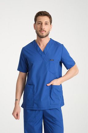 ست بالاتنه و پائین تنه آبی زنانه پنبه ای Geta - کد 891355872