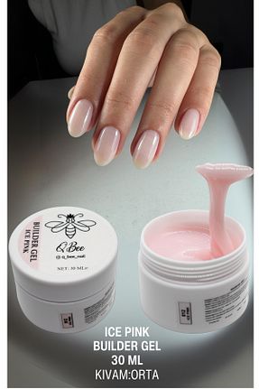 ناخن مصنوعی و اکسسوری صورتی QBEE PROFESSIONAL - کد 866700565
