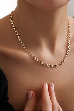 گردنبند طلا طلائی زنانه 14 عیار Gianfranco - کد 891422196