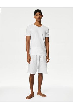 رکابی سفید مردانه پنبه ای Marks & Spencer - کد 814715381