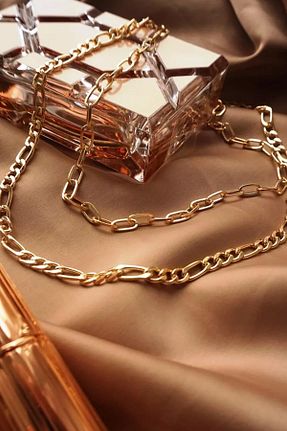 گردنبند جواهر طلائی زنانه New Obsessions - کد 890459062