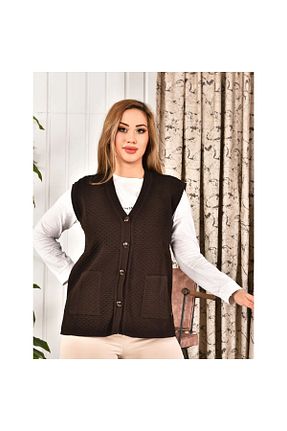 رویه قهوه ای زنانه اکریلیک Lonca Tekstil - کد 891435764
