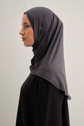 کلاه شنای حجاب طوسی زنانه Armine - کد 890485294