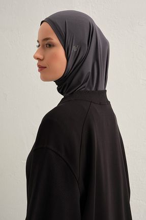 کلاه شنای حجاب طوسی زنانه Armine - کد 890485294