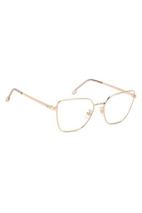 عینک محافظ نور آبی طلائی زنانه 55 Carrera - کد 890493141