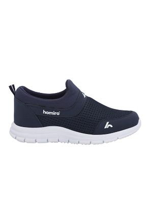 کفش اسنیکر سرمه ای زنانه بدون بند homiro - کد 839206361