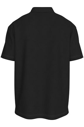 پولوشرت مشکی مردانه پنبه ای Calvin Klein - کد 890504423