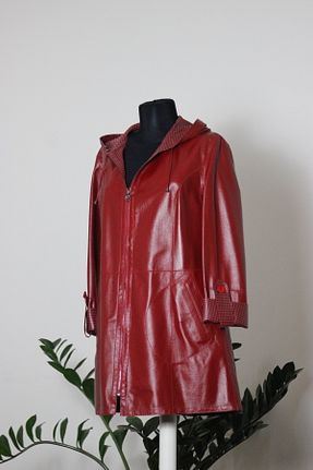 کت قرمز زنانه Relaxed HIMY SHOP - کد 890504480