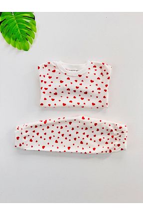 ست نوزادی قرمز بچه گانه پنبه ای EFU BABY - کد 891520374