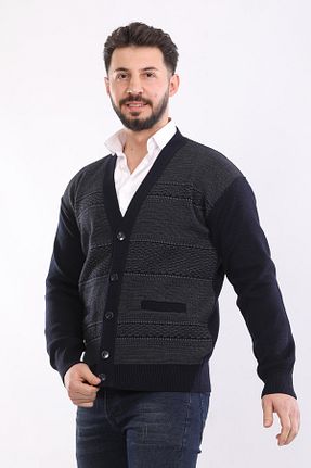 رویه سرمه ای مردانه اکریلیک HEDEFNUR TEKSTİL - کد 890504452