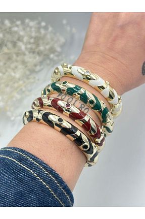 دستبند استیل (فولاد) قرمز زنانه استیل (فولاد) MyladyAccessoriess - کد 890514982