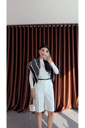 شلوارک و برمودا رنگی زنانه رگولار HAZELANNA - کد 890525193