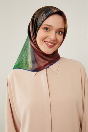 روسری سرمه ای پلی استر Levidor - کد 890532723