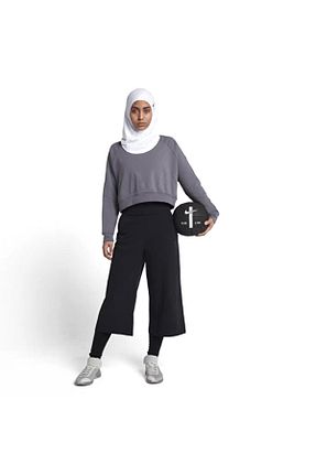 ست شال گردن و کلاه پشمی و دستکش سفید مردانه Nike - کد 891493635