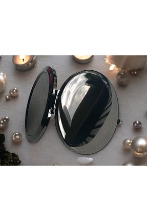 آینه مشکی فلزی Bukiro - کد 890545000