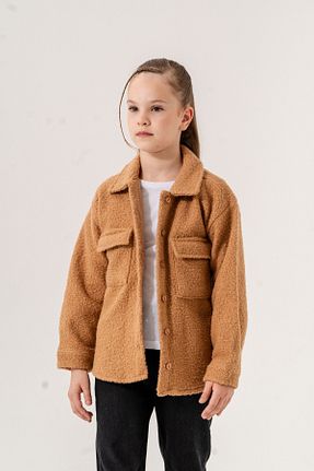 پیراهن بژ بچه گانه رگولار GİYİCEM TEKSTİL - کد 891538669