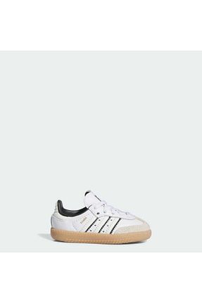 کفش اسنیکر سفید بچه گانه پارچه ای adidas - کد 849017964