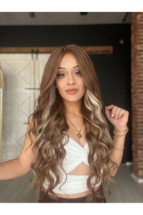 کلاه گیس قهوه ای زنانه Suzan Peruk - کد 890598691