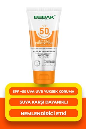 کرم ضد آفتاب بدن SPF 50 + Bebak - کد 700133008