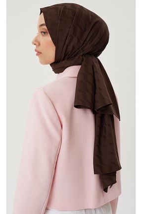 شال سرمه ای زنانه ابریشم Pull Scarfs - کد 890617172