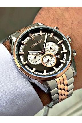 ساعت مچی متالیک مردانه 41-45 میلی متر Quantum - کد 767673908