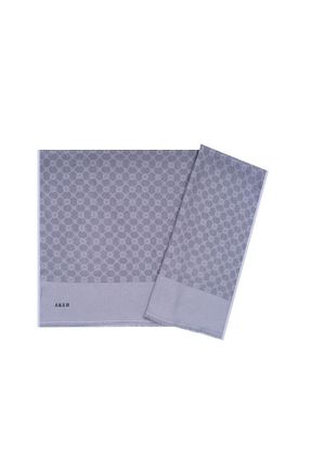 شال طوسی زنانه پلی استر Aker - کد 778137739