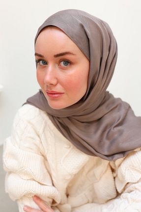 شال قهوه ای زنانه ویسکون Silk Home - کد 890622745