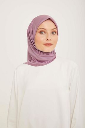 روسری بنفش پنبه ای Armine - کد 761902020