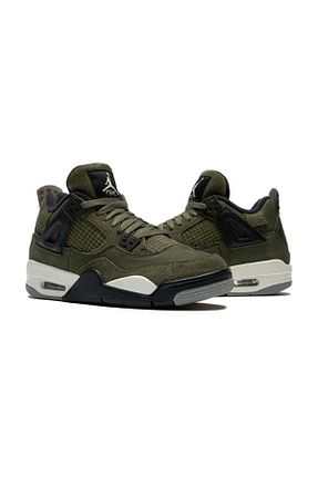 کفش بسکتبال خاکی زنانه چرم اصل Nike - کد 891690946
