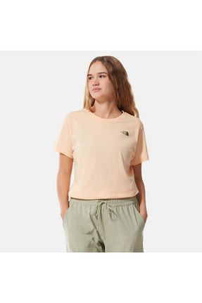 تیشرت اسپرت نارنجی زنانه The North Face - کد 263161433
