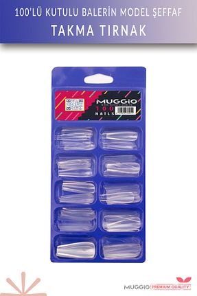 ناخن مصنوعی و اکسسوری سفید Muggio - کد 358140220