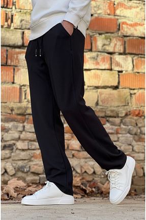 شلوار مشکی زنانه پنبه ای ElitWear - کد 886608282